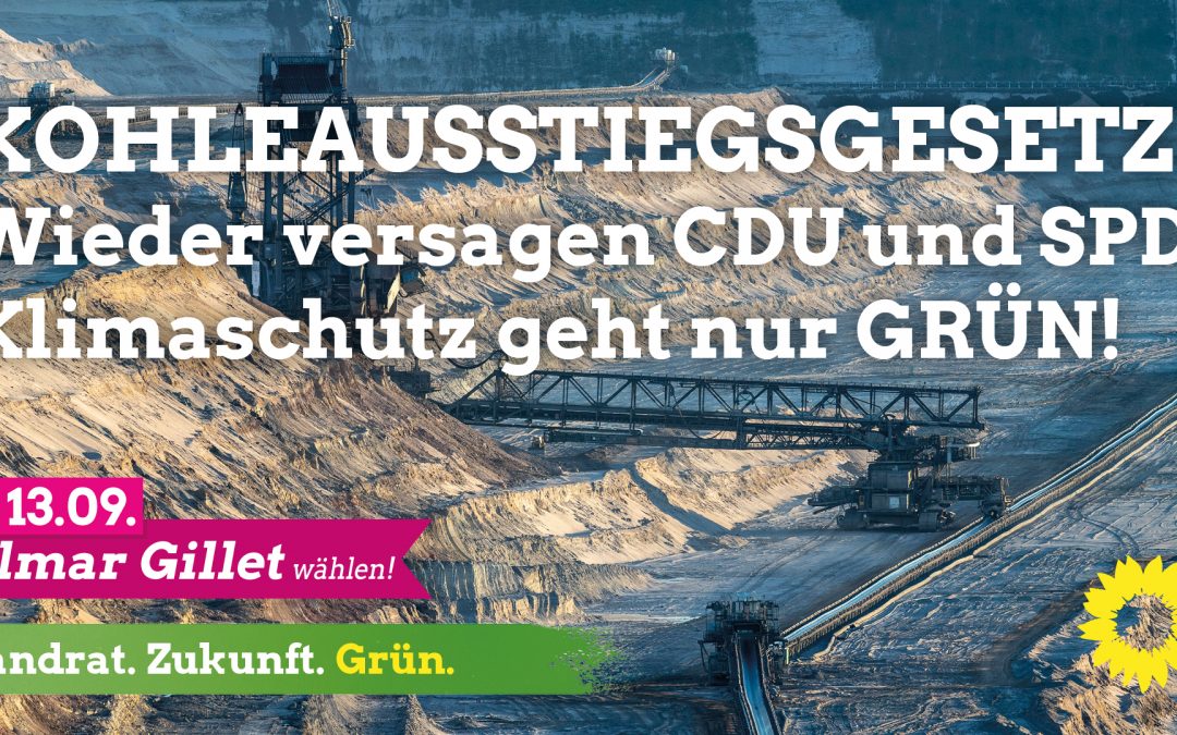 CDU und SPD steigen aus dem Kohlekompromiss aus.